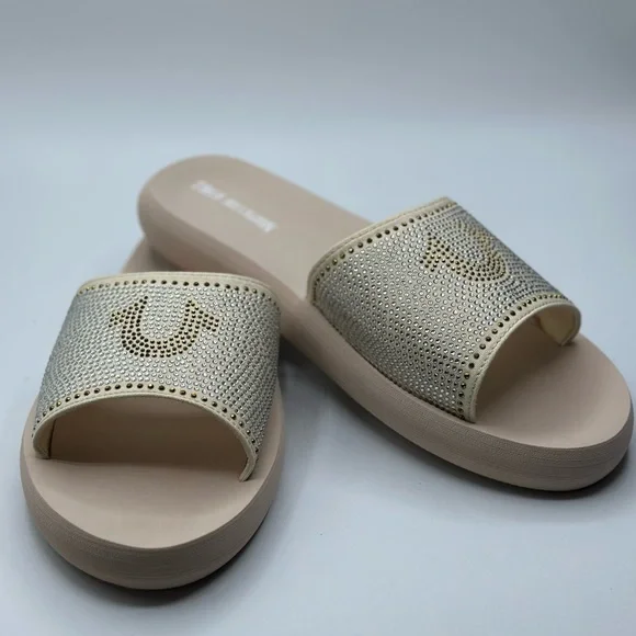 True Religion Shoes Nwob True Religion Jenney Rhinestone Slide